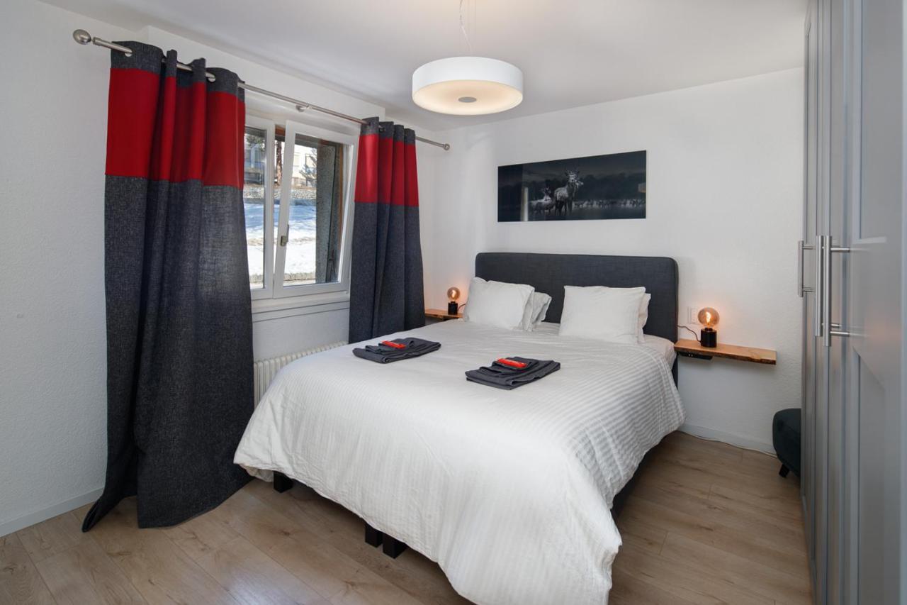 Magnifique Appartement Proche Du Centre Et Du Ski Crans-Montana Exteriör bild