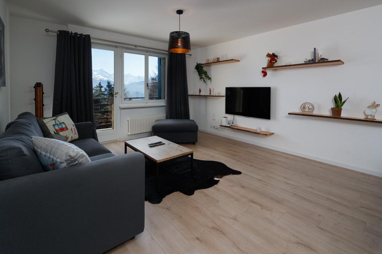 Magnifique Appartement Proche Du Centre Et Du Ski Crans-Montana Exteriör bild