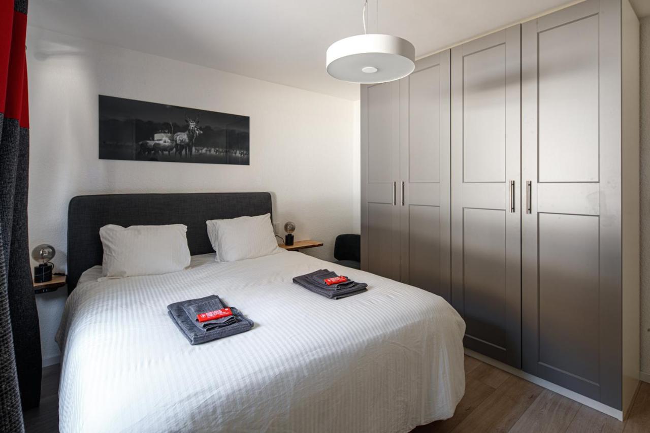 Magnifique Appartement Proche Du Centre Et Du Ski Crans-Montana Exteriör bild