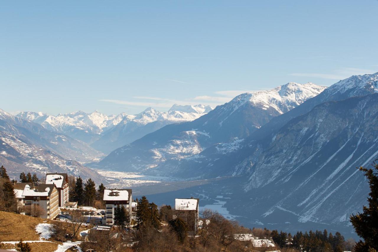 Magnifique Appartement Proche Du Centre Et Du Ski Crans-Montana Exteriör bild