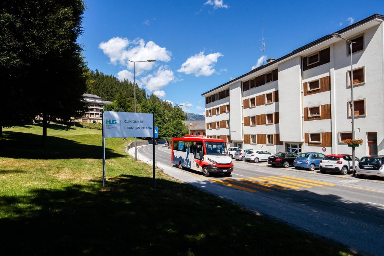 Magnifique Appartement Proche Du Centre Et Du Ski Crans-Montana Exteriör bild